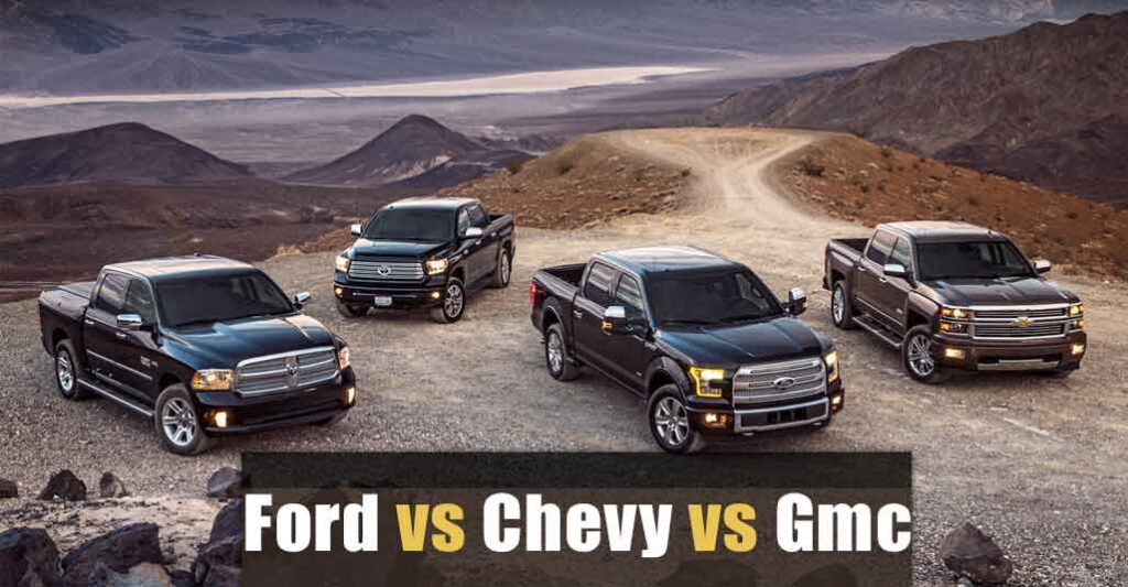 GMC Vs. Chevy Vs. Ford